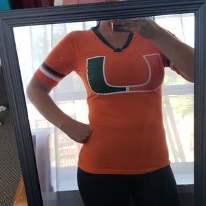 Miami Hurricanes shirt Size Small